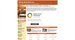 Desktop Screenshot of kitchen-remodeler.com